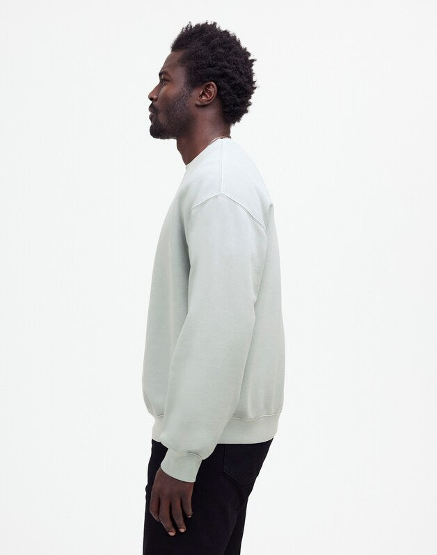 The McCarren Crewneck GLASSWARE BLUE