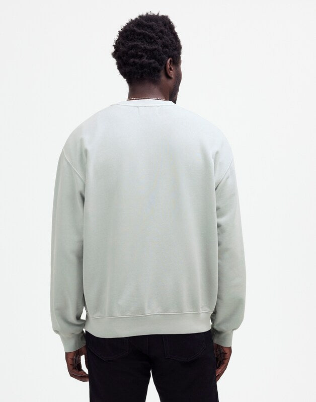 The McCarren Crewneck GLASSWARE BLUE