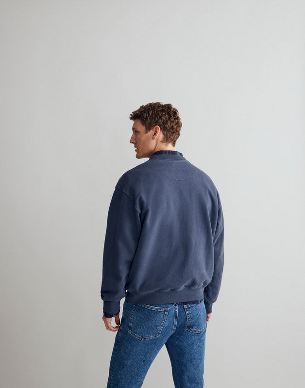 The McCarren Crewneck CRAFTSMAN BLUE