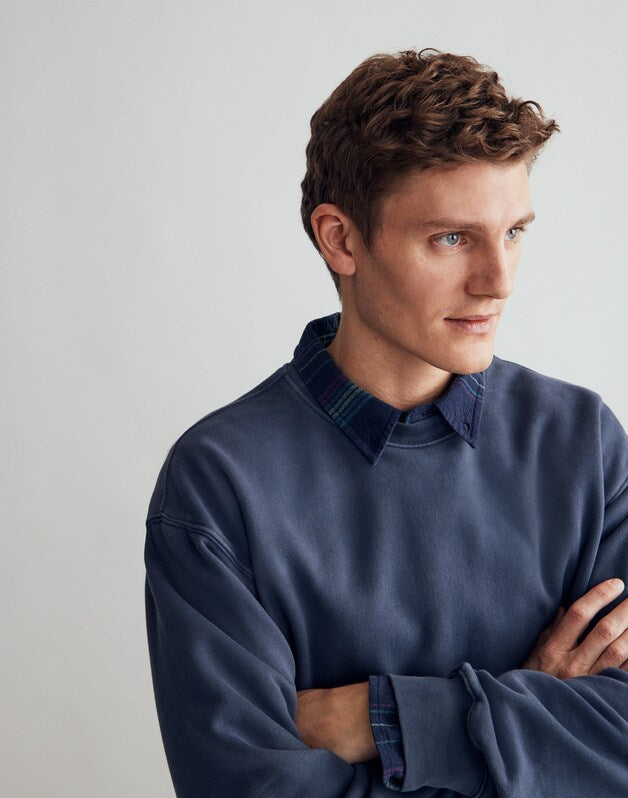 The McCarren Crewneck CRAFTSMAN BLUE