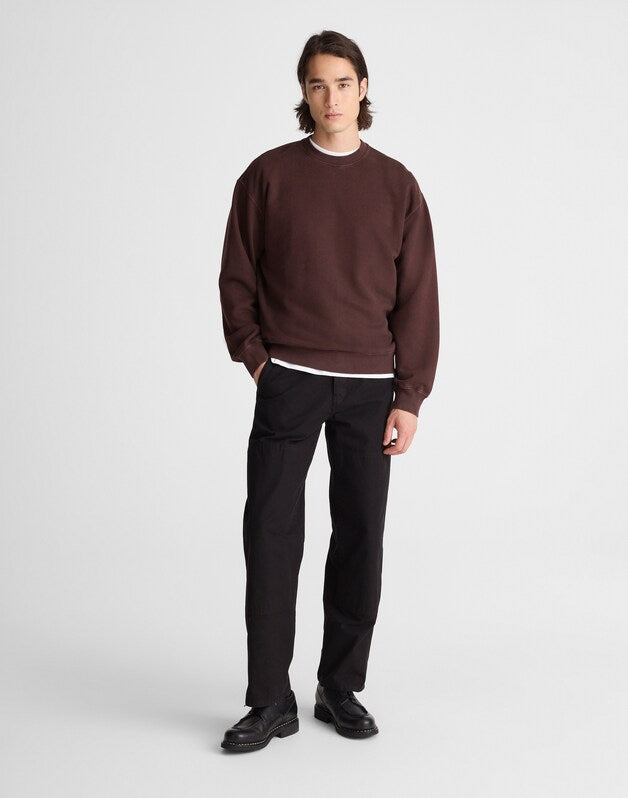 The McCarren Crewneck ESPRESSO BEAN