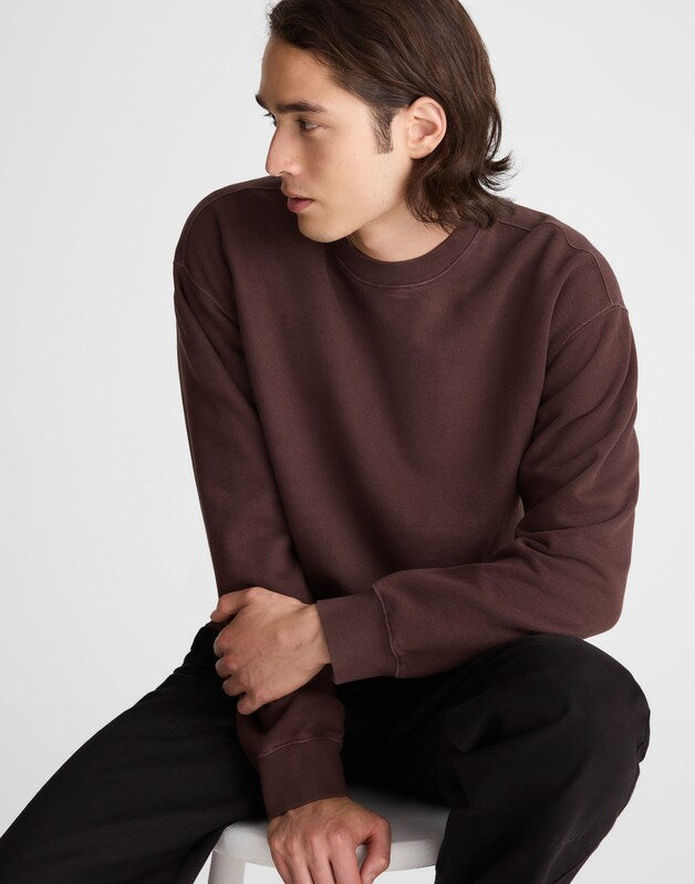 The McCarren Crewneck ESPRESSO BEAN