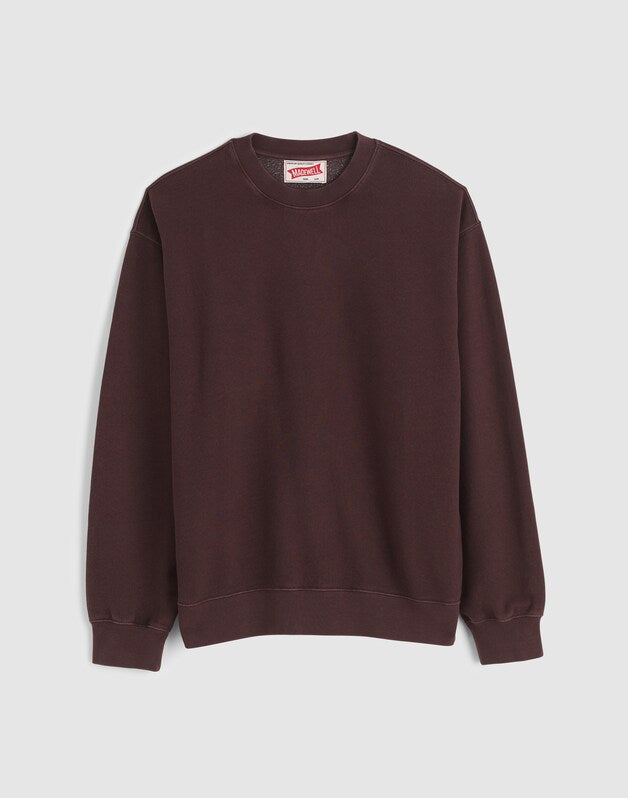 The McCarren Crewneck ESPRESSO BEAN
