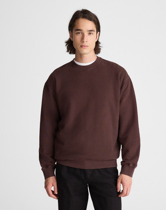 The McCarren Crewneck ESPRESSO BEAN