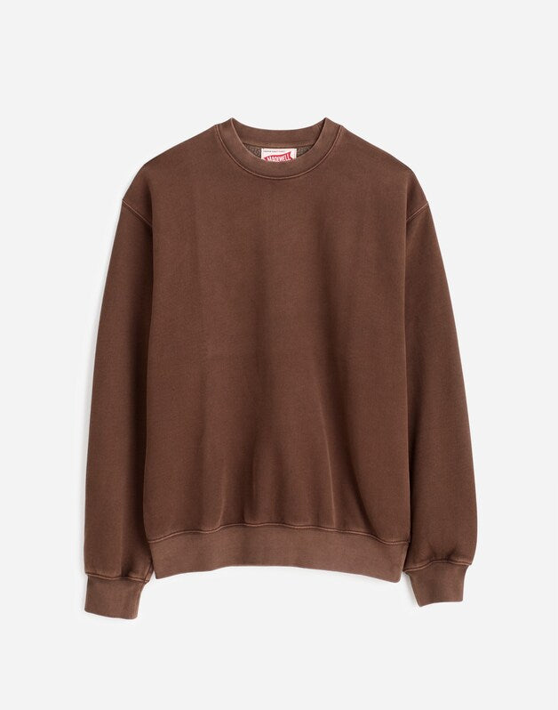 The McCarren Crewneck BURNISHED BROWN