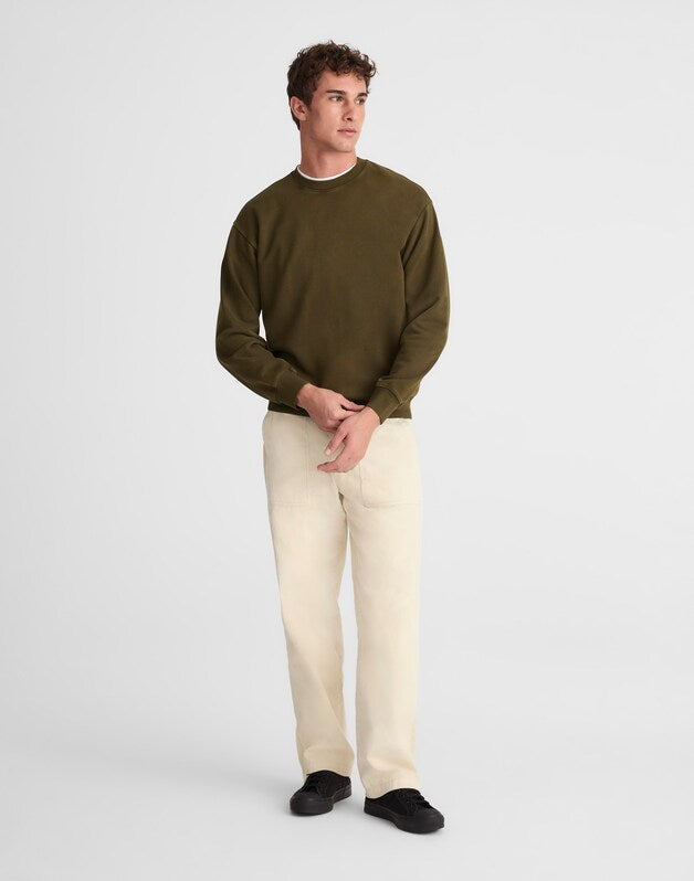 The McCarren Crewneck EXPEDITION GREEN