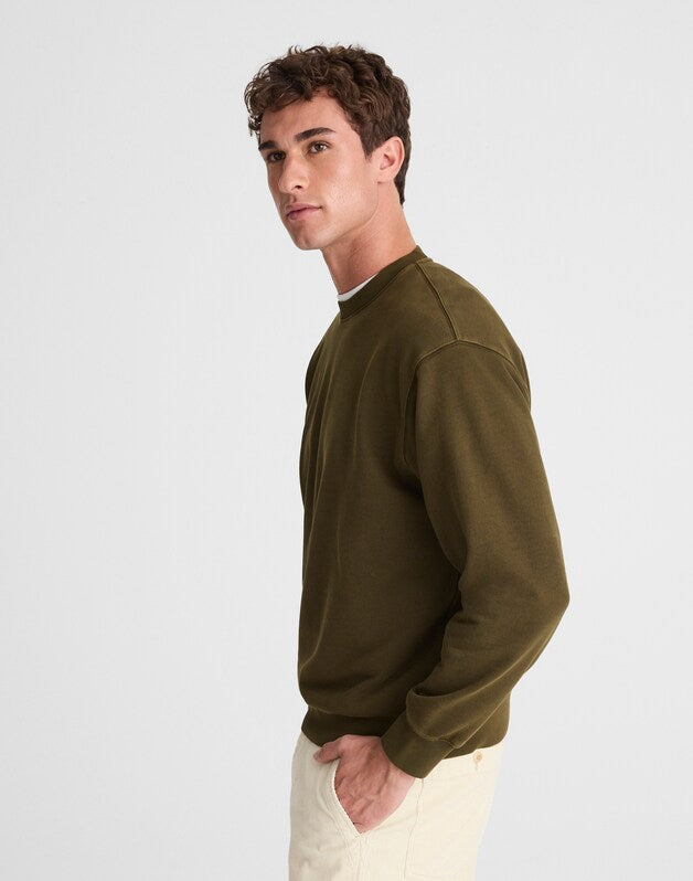 The McCarren Crewneck EXPEDITION GREEN