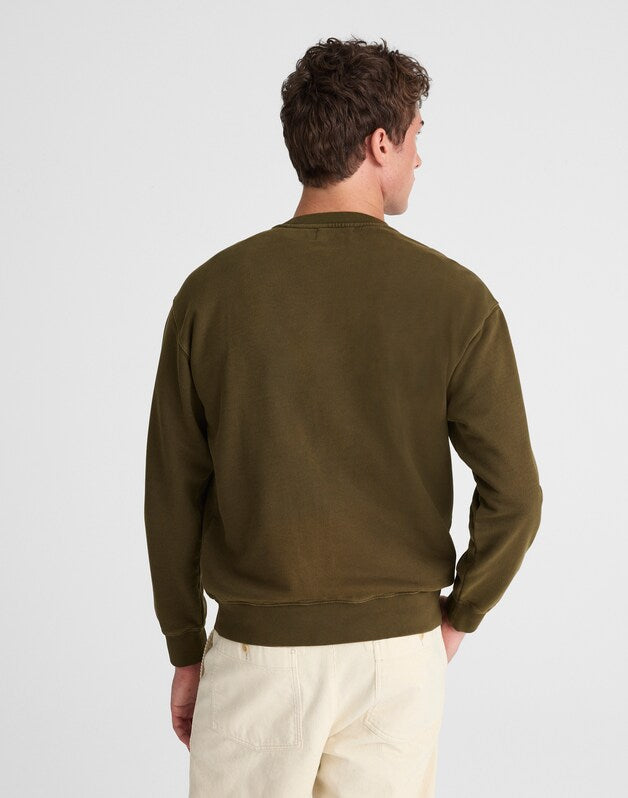 The McCarren Crewneck EXPEDITION GREEN