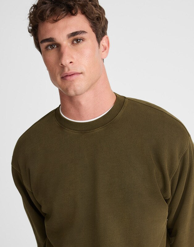 The McCarren Crewneck EXPEDITION GREEN