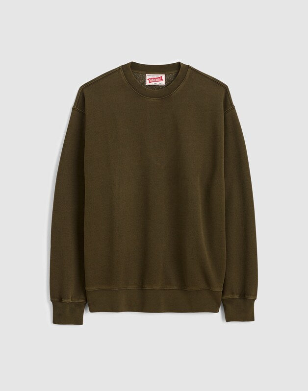 The McCarren Crewneck EXPEDITION GREEN