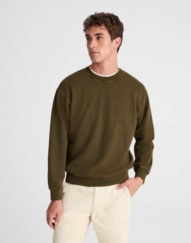 The McCarren Crewneck EXPEDITION GREEN