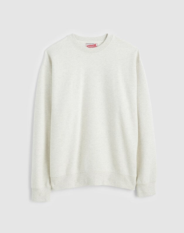 The McCarren Crewneck HTHR NATURAL