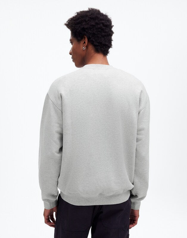The McCarren Crewneck LIGHT HEATHER GREY