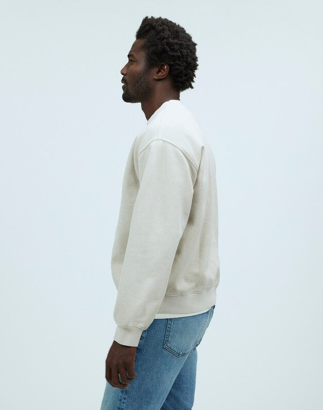 The McCarren Crewneck BLEACHED CANVAS