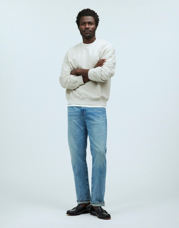 The McCarren Crewneck BLEACHED CANVAS