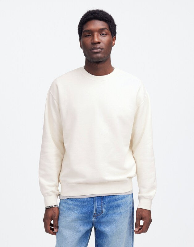 The McCarren Crewneck VINTAGE IVORY