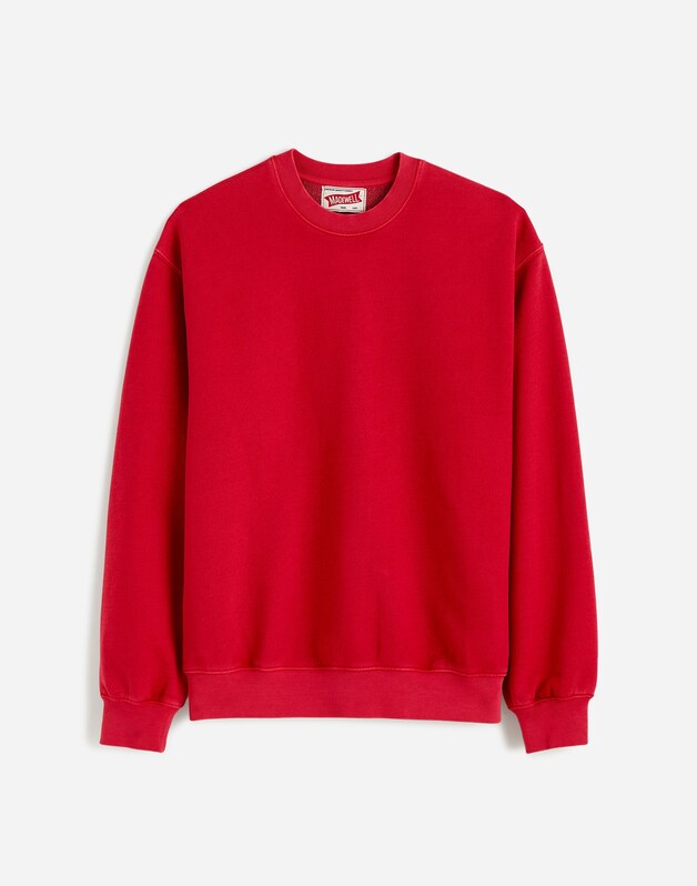 The McCarren Crewneck CRIMSON BERRY