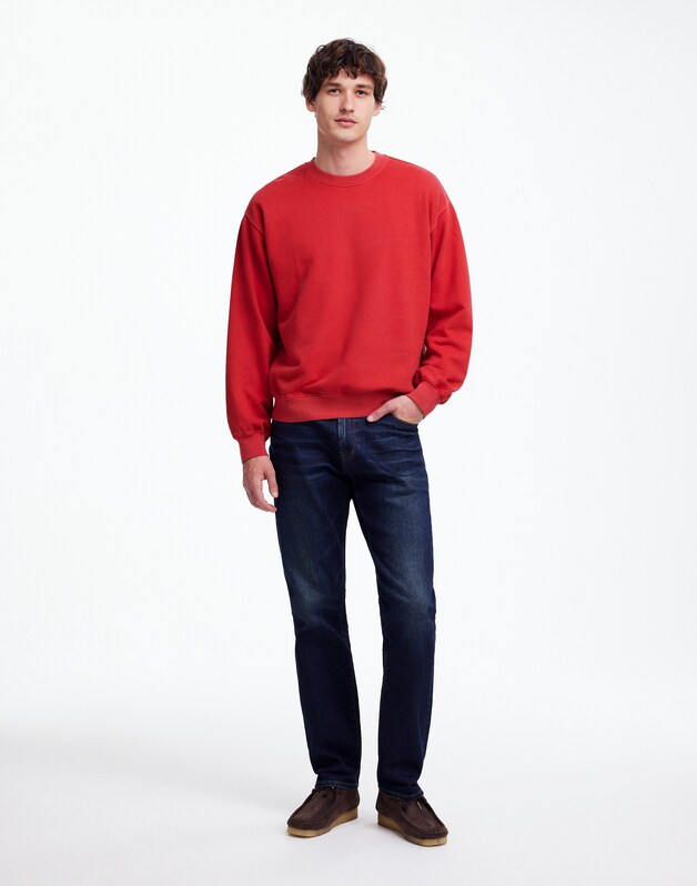 The McCarren Crewneck CRIMSON BERRY