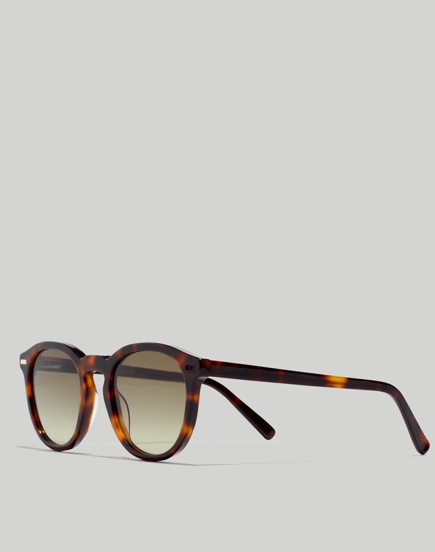 Round Acetate Sunglasses CLASSIC TORTOISE MENS