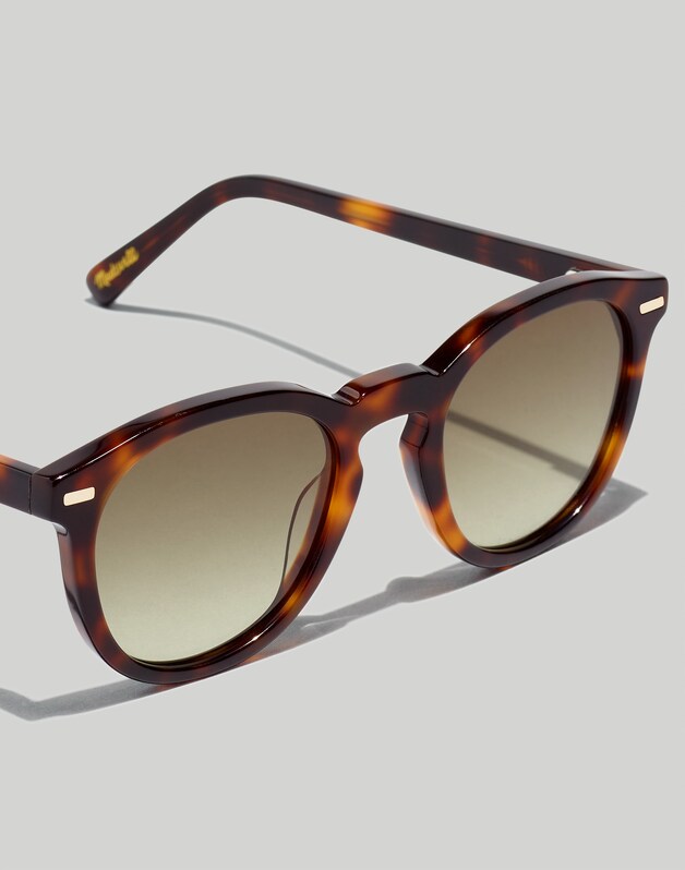 Round Acetate Sunglasses CLASSIC TORTOISE MENS