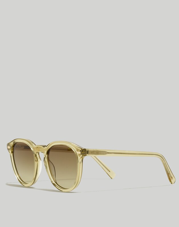 Round Acetate Sunglasses GILDED MOSS