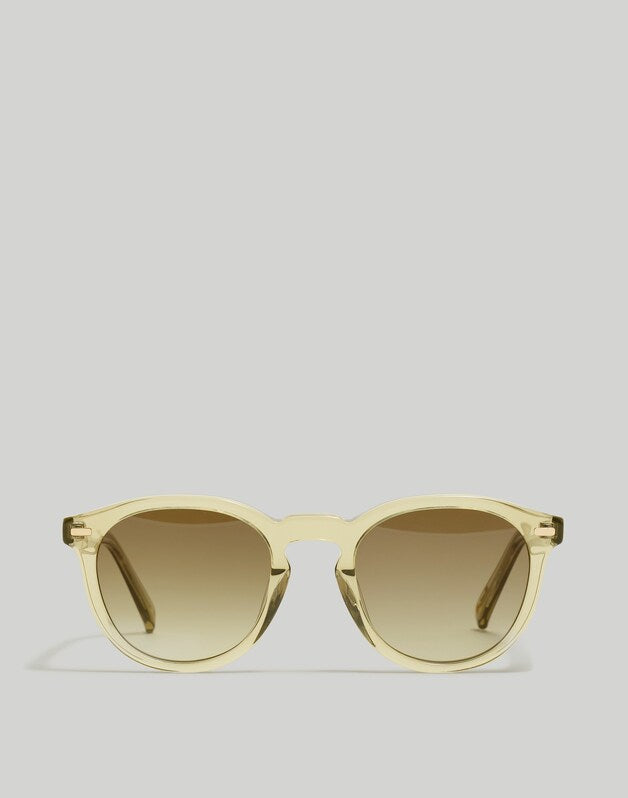 Round Acetate Sunglasses GILDED MOSS