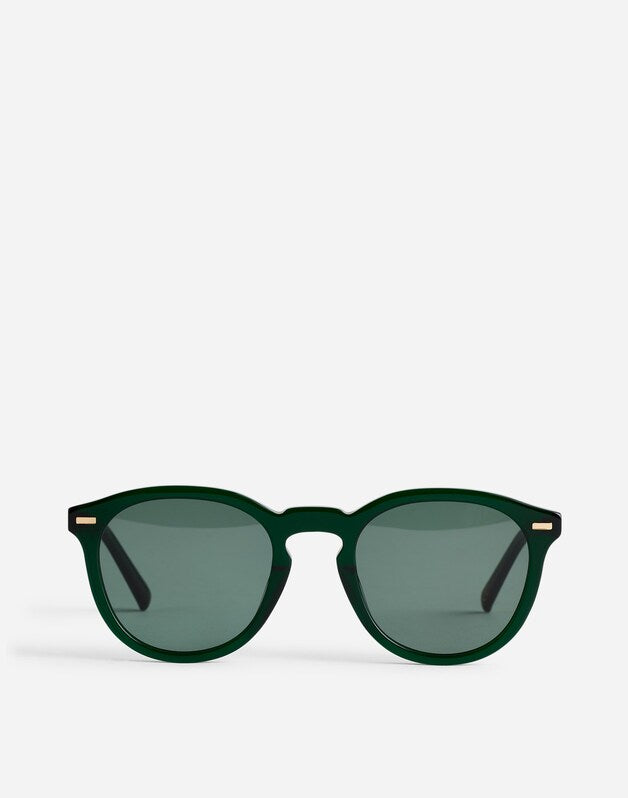 Round Acetate Sunglasses SPRUCE