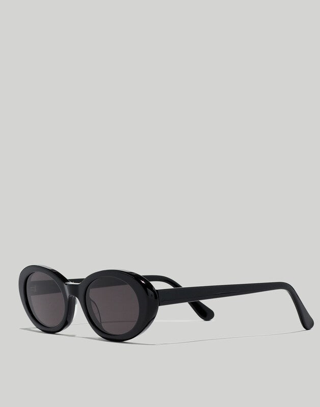 Russell Oval Sunglasses TRUE BLACK