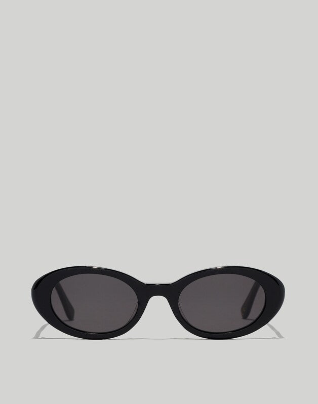 Russell Oval Sunglasses TRUE BLACK