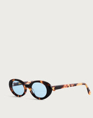 Russell Oval Sunglasses WHISKY TORT