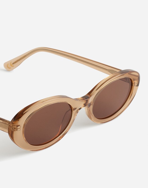 Russell Oval Sunglasses DESERT DUNE