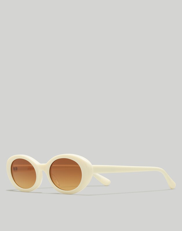Russell Oval Sunglasses ANTIQUE CREAM