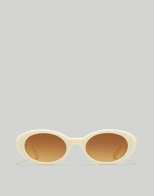 Russell Oval Sunglasses ANTIQUE CREAM
