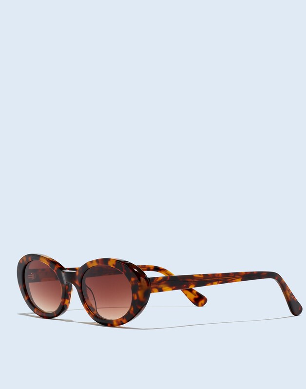 Russell Oval Sunglasses AFTERGLOW RED TORT