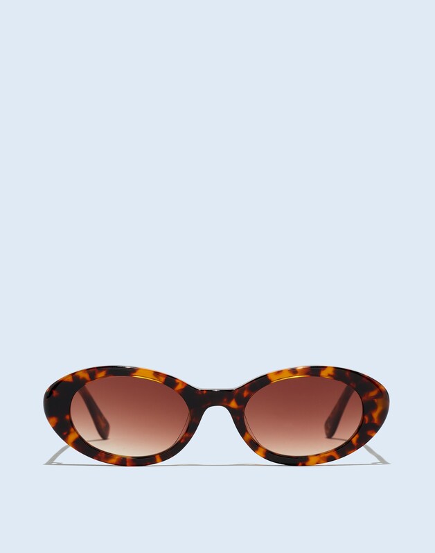 Russell Oval Sunglasses AFTERGLOW RED TORT