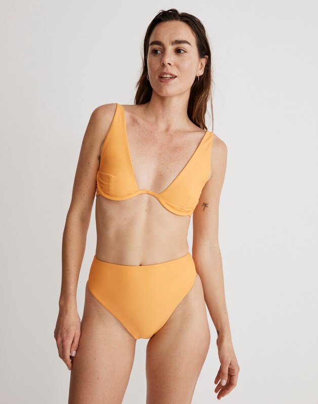 Jade Swim Paloma Bikini Top SUNRISE