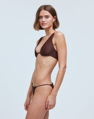 Jade Swim Paloma Bikini Top MOCHA