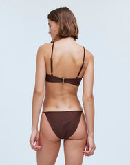 Jade Swim Paloma Bikini Top MOCHA
