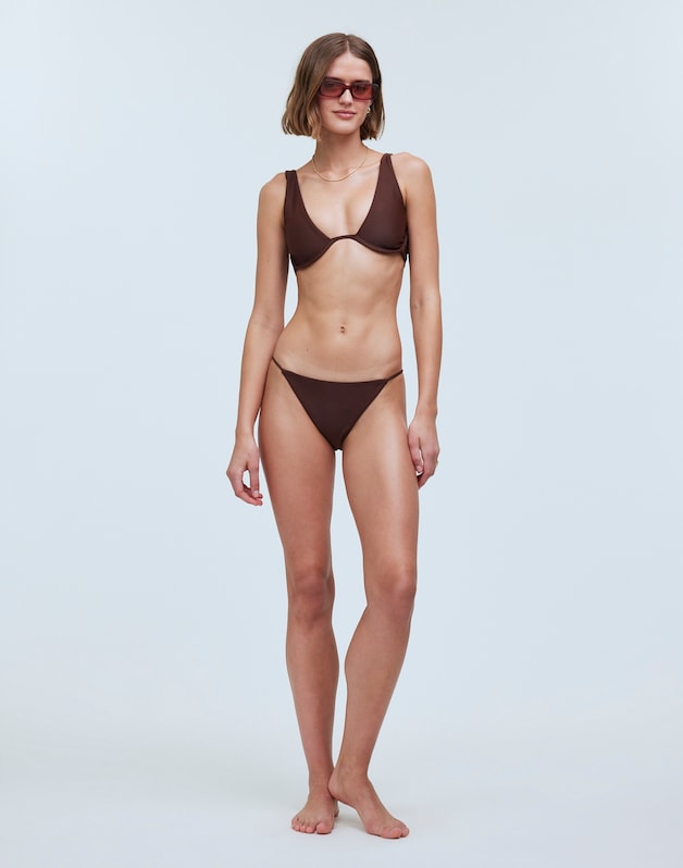 Jade Swim Paloma Bikini Top MOCHA