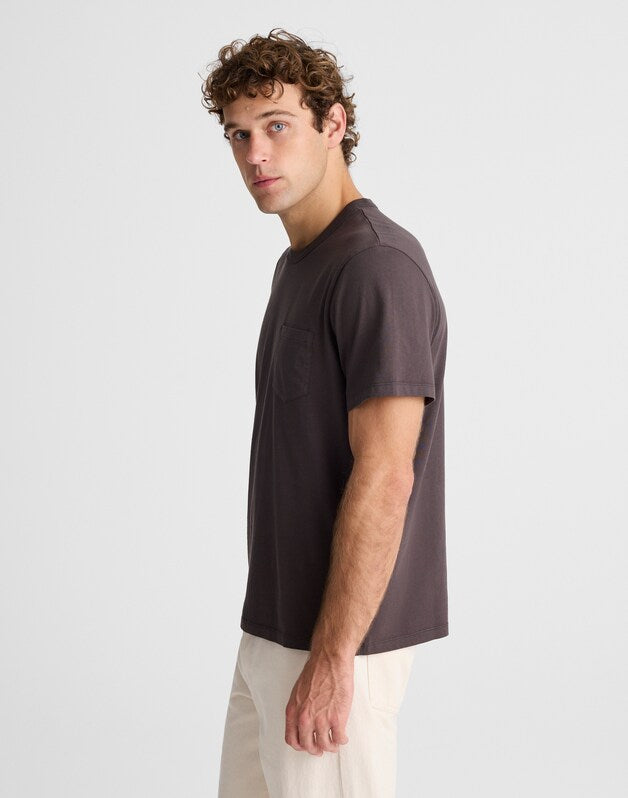 Allday Pocket Tee BLACK COAL