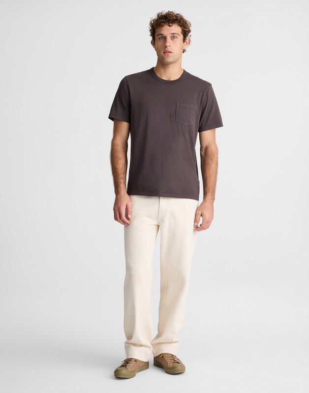 Allday Pocket Tee BLACK COAL