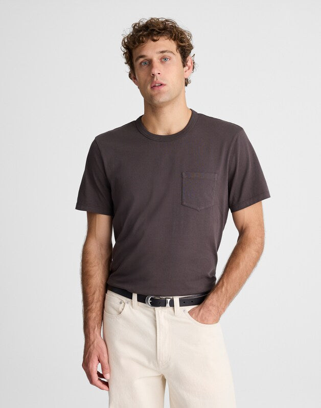 Allday Pocket Tee BLACK COAL