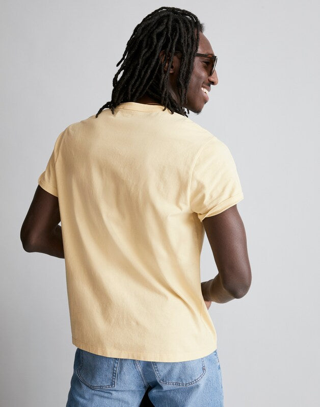 Allday Pocket Tee CHAMOMILE