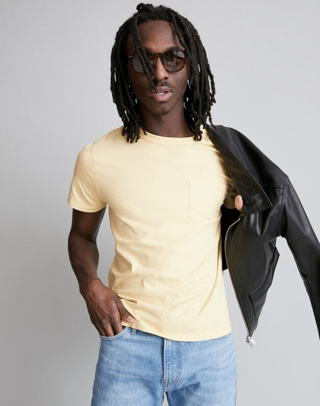 Allday Pocket Tee CHAMOMILE