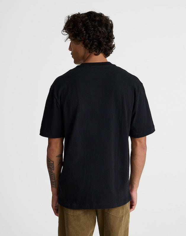 Relaxed Tee TRUE BLACK