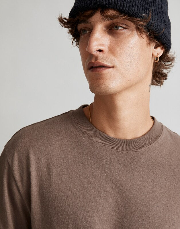 Relaxed Tee GROUND CAROB
