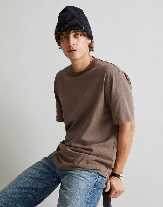 Relaxed Tee GROUND CAROB