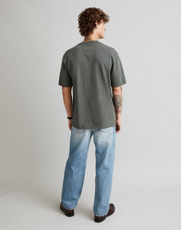 Relaxed Tee STEEL GREEN
