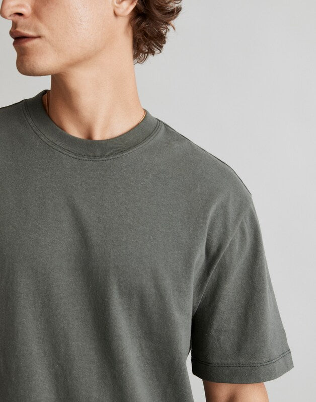 Relaxed Tee STEEL GREEN