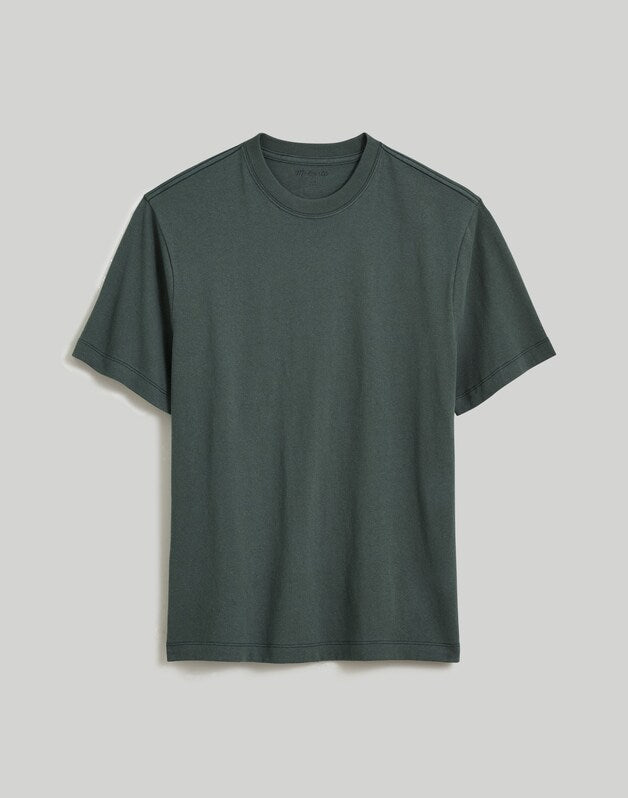 Relaxed Tee STEEL GREEN